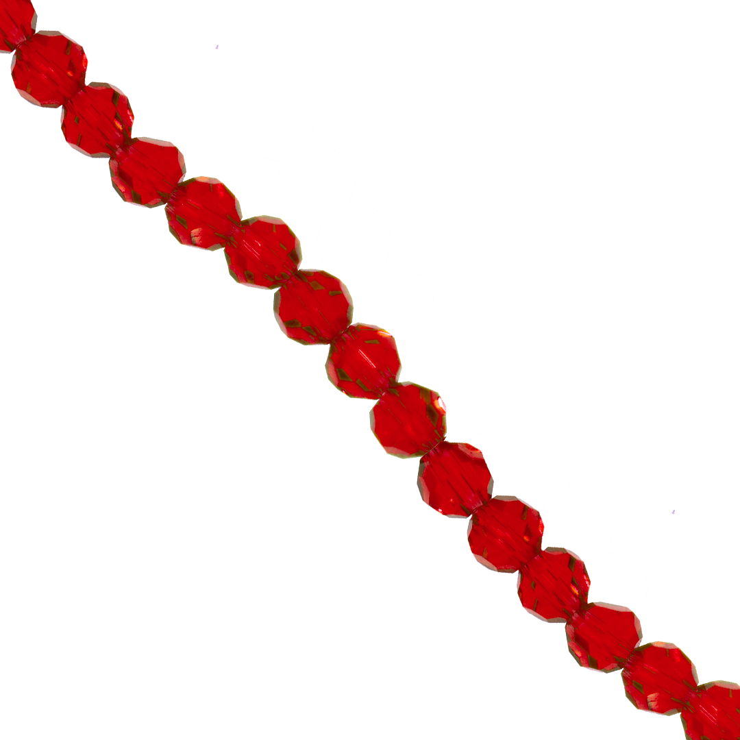 Glass Crystal Beads, Round, 4mm Approx 85 pcs per strand, Available in Multiple Colours