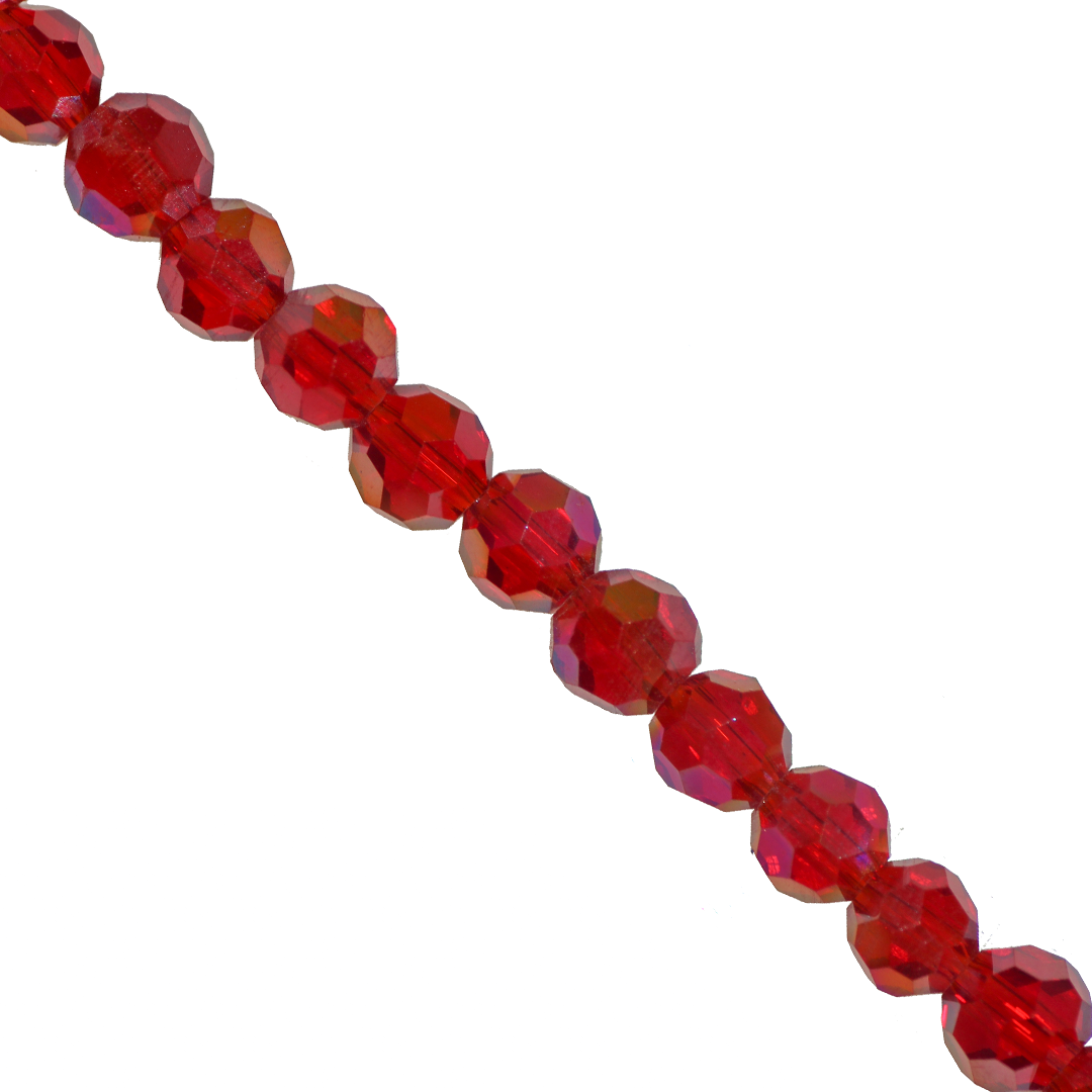 Glass Crystal Beads, Rondelle, Faceted, 4mm x 3.5mm, 105 pcs per strand, Available in Multiple Colours
