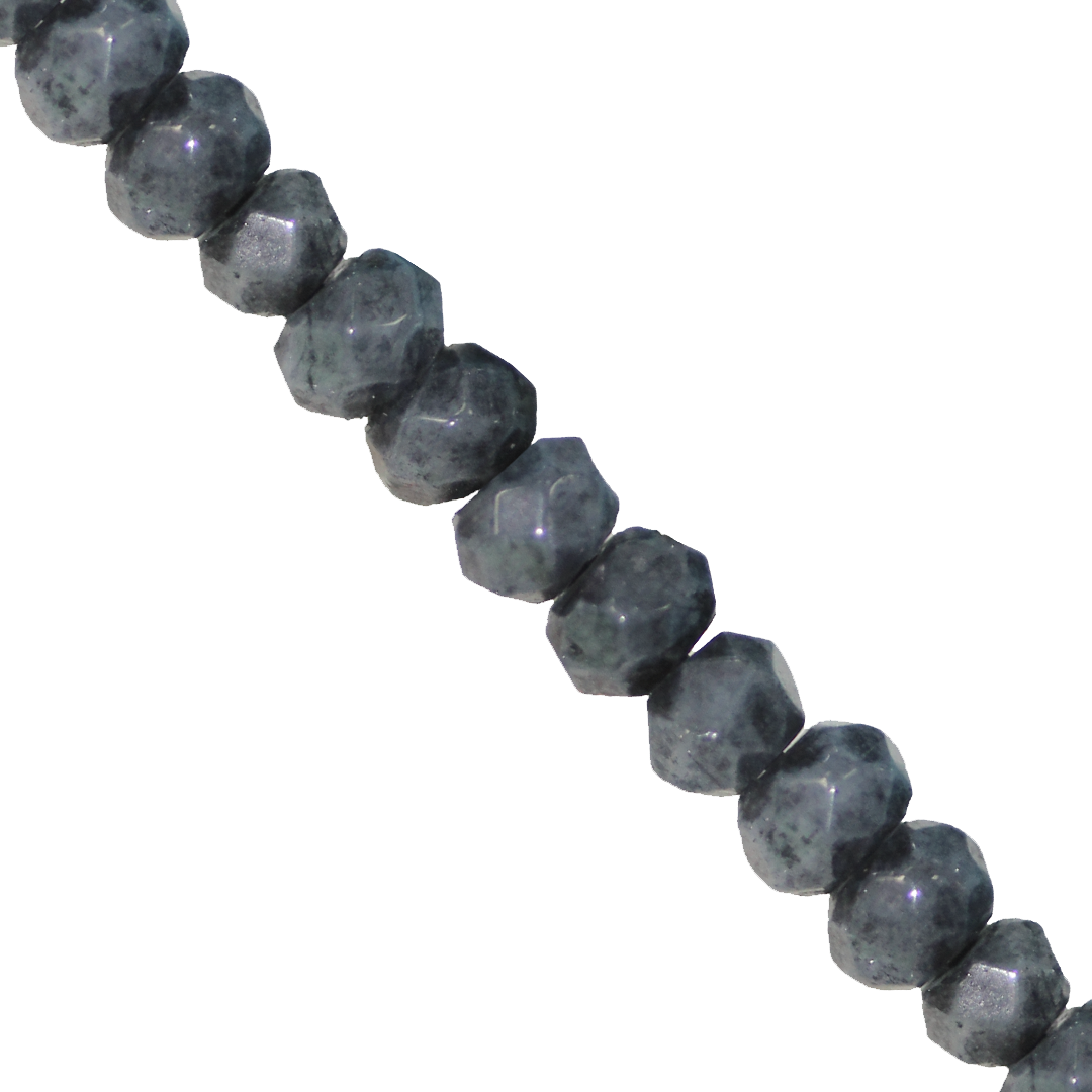 Dyed Agate, Rondelle Faceted, Semi-Precious Stone, 4mm x 3mm, 110 pcs per strand, Available in Multiple Colours
