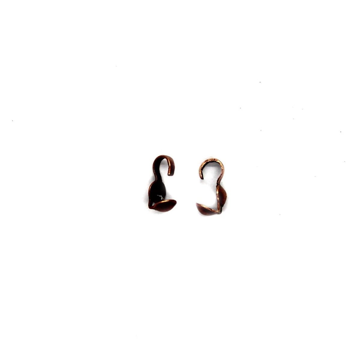 Clamshell, Copper, Alloy, 7mm X 4mm, Sold Per pkg of 75+