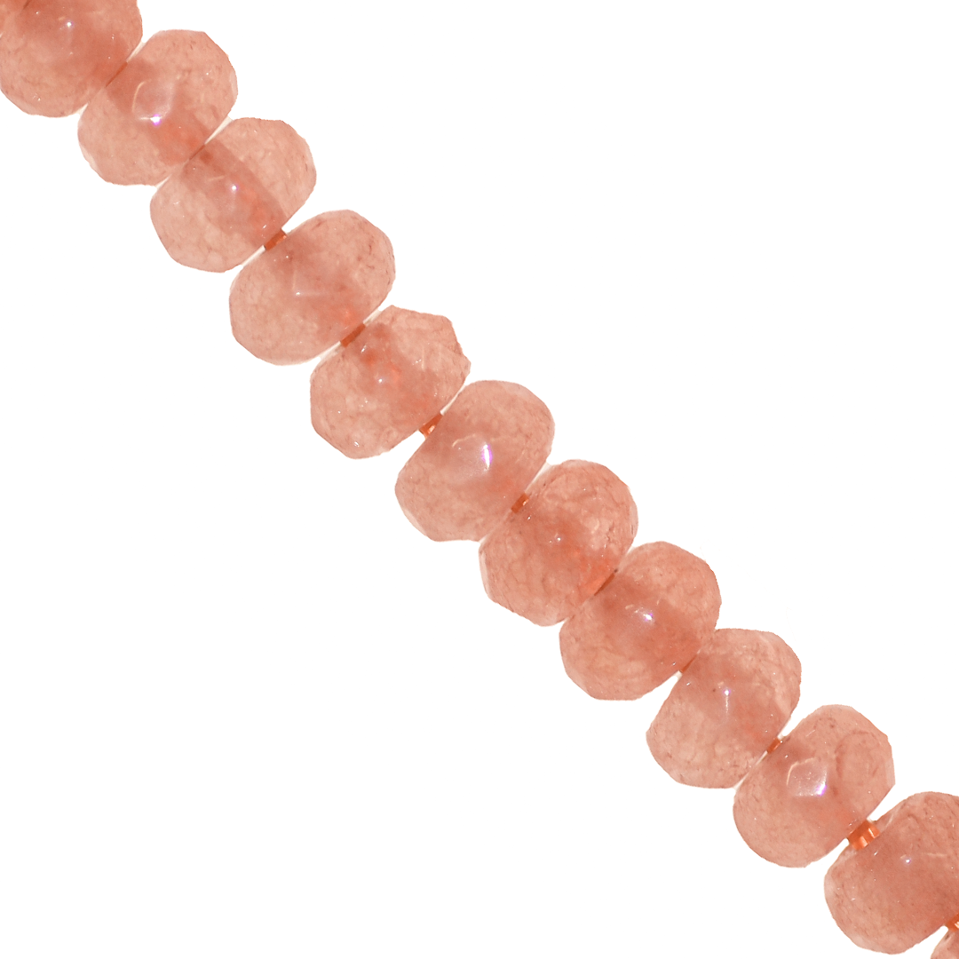 Dyed Agate, Rondelle, Faceted, Semi-Precious Stone, 6mm x 4mm, Approx 85pcs/strand, Available in Multiple Colours