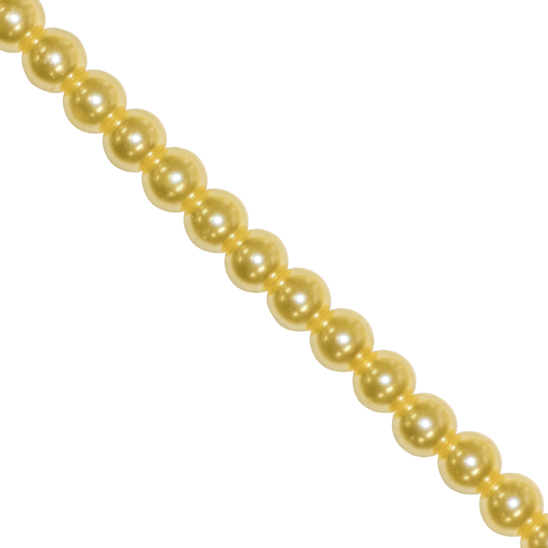 Glass Pearls, 8mm, Approx 100 pcs per strand, Available in Multiple Colours