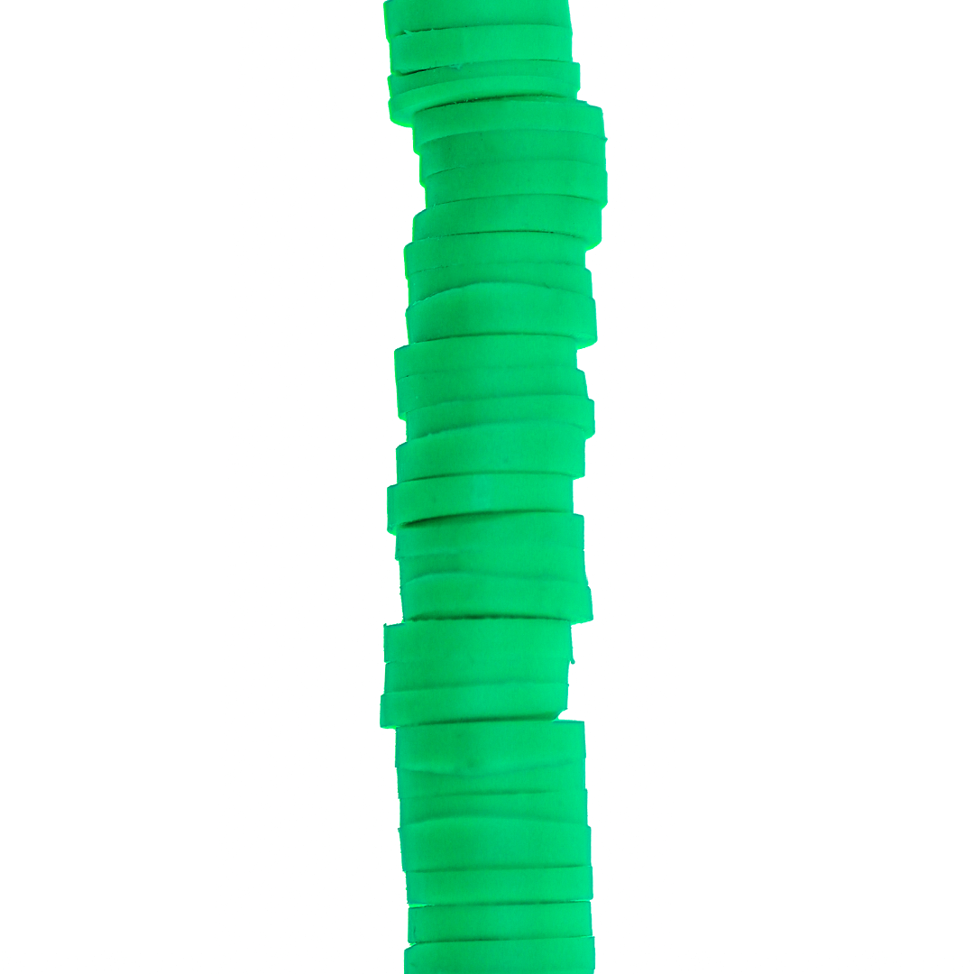 Heishi Beads, Flat Disk Polymer Clay Beads, 6mm, Available in Multiple Colours