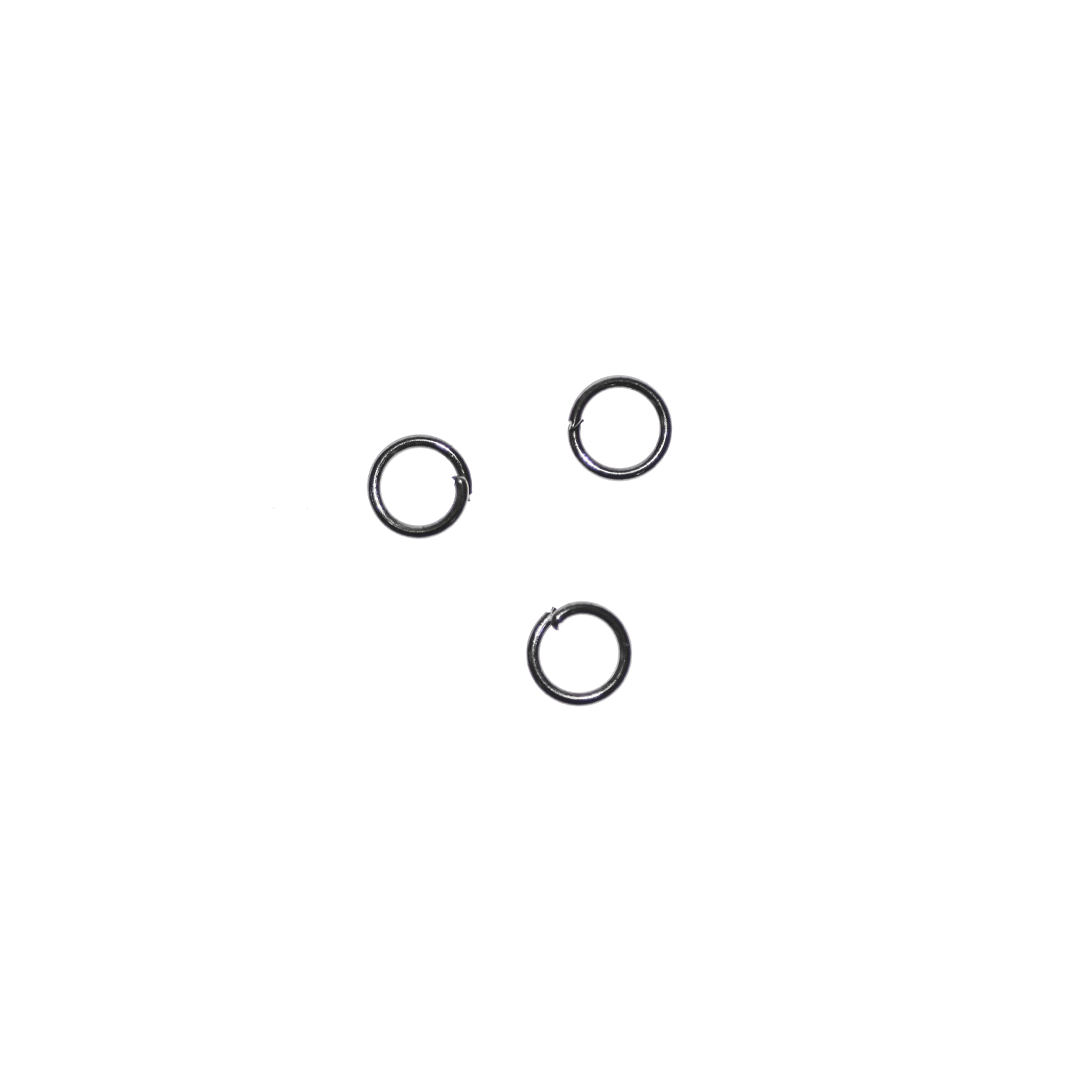 Jump Rings, Gunmetal, Alloy, Round, 5mm, 21 Gauge, Approx 200 pcs