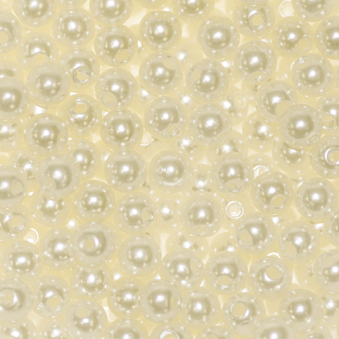 Plastic pearl cheap beads wholesale
