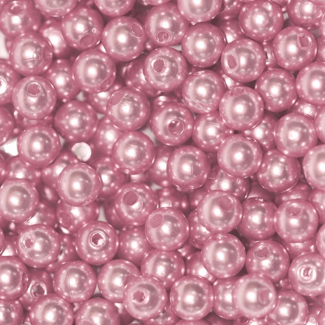 Plastic Pearl Bead Bulk Bag Pearl Beads Available in Multiple Colours Sizes 1 Bulk Bag