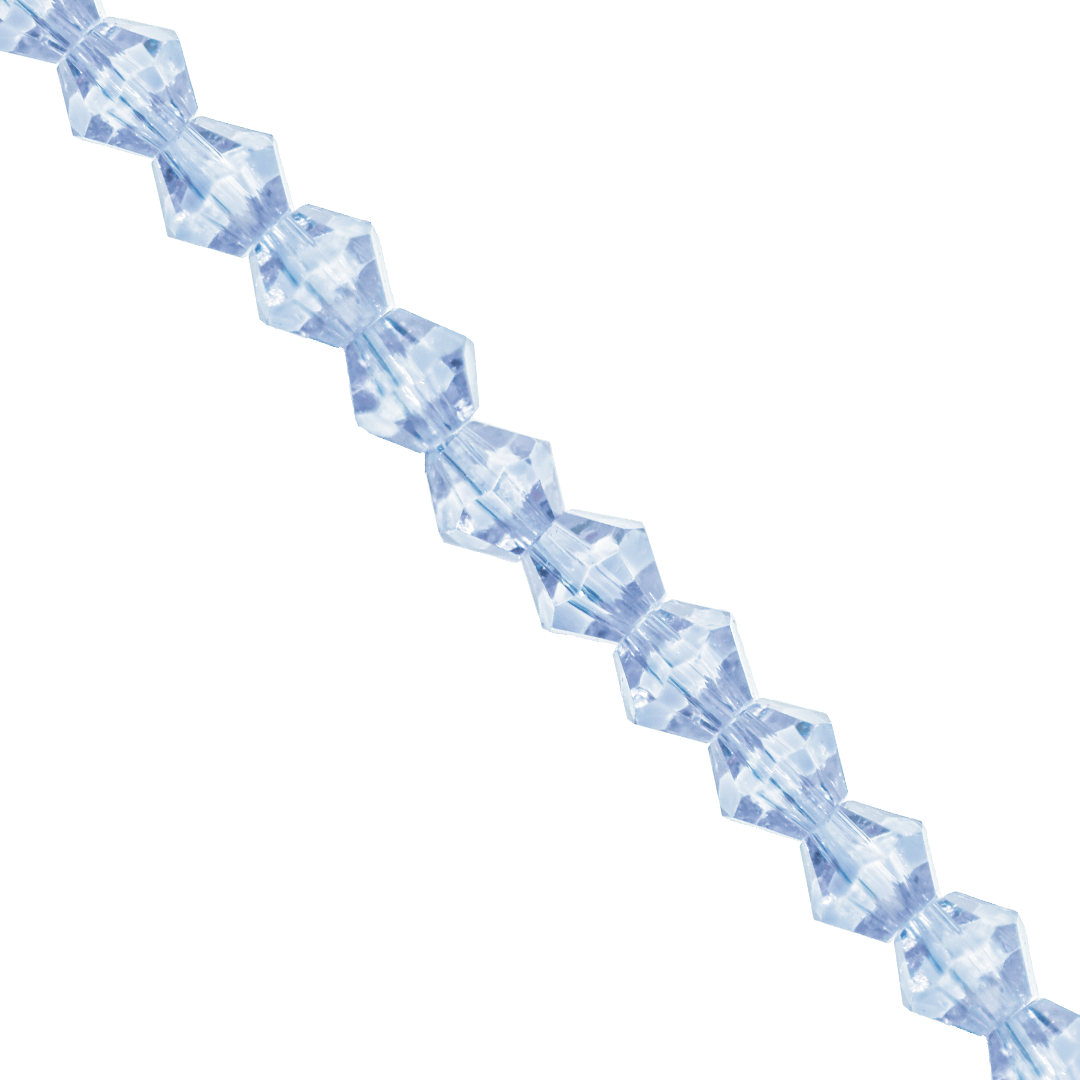 Glass Crystal Beads, Bicone, Faceted, 4mm, Approx 80 pcs per strand, Available in Multiple Colours