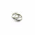 Split Rings, Bright Silver, Alloy, Round, 4mm, 21 Gauge, Sold Per pkg of Approx 370