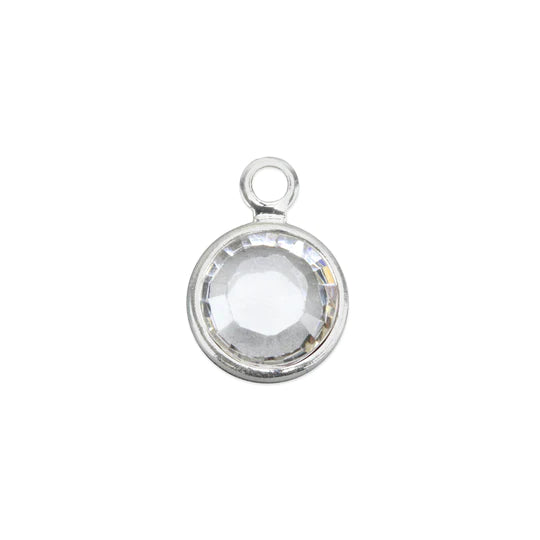 Swarovski, Round and Oval Channel, Crystal, Sterling Silver, Available in Multiple Styles
