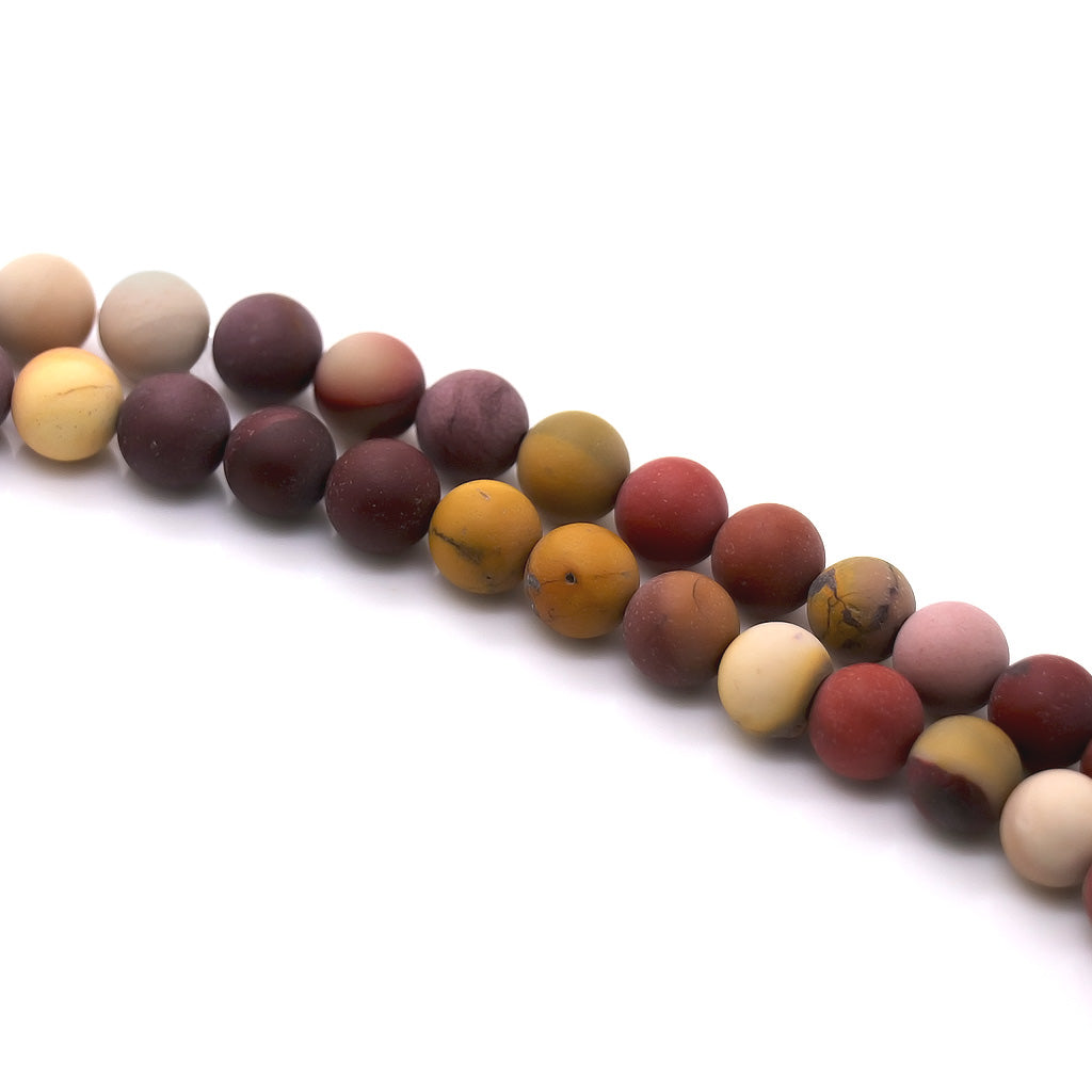 Matte Mookaite, Semi-Precious Stone, Available in Multiple Sizes