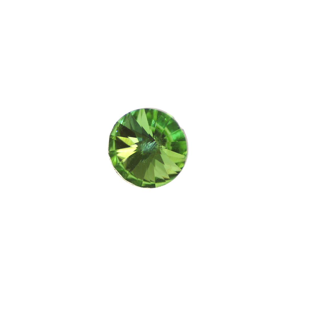 Rivoli, Glass Rhinestone, Round, 18mm, Sold Per pkg of 4, Available in Multiple Colours