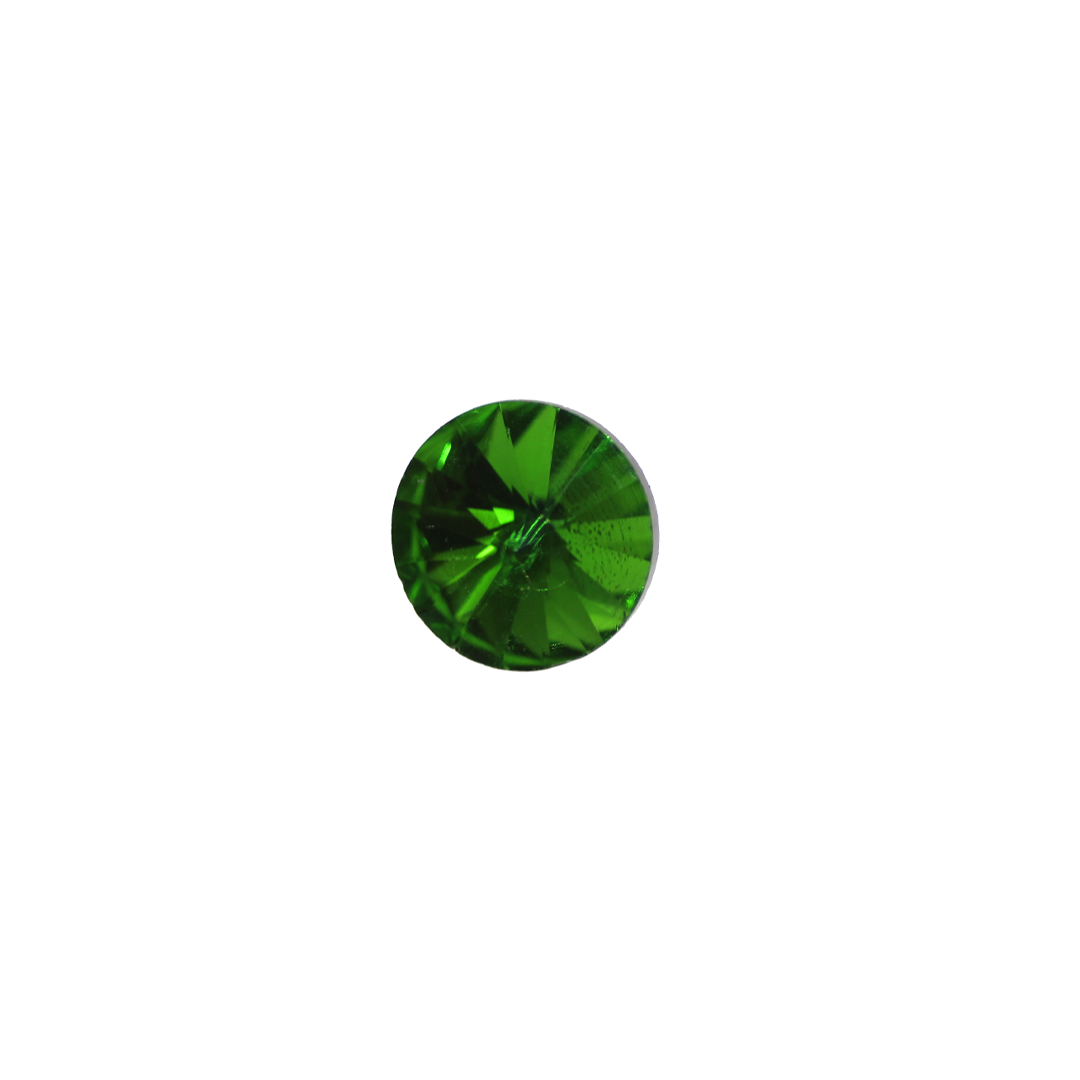 Rivoli, Glass Rhinestone, Round, 14mm, Sold Per pkg of 4, Available in Multiple Colours