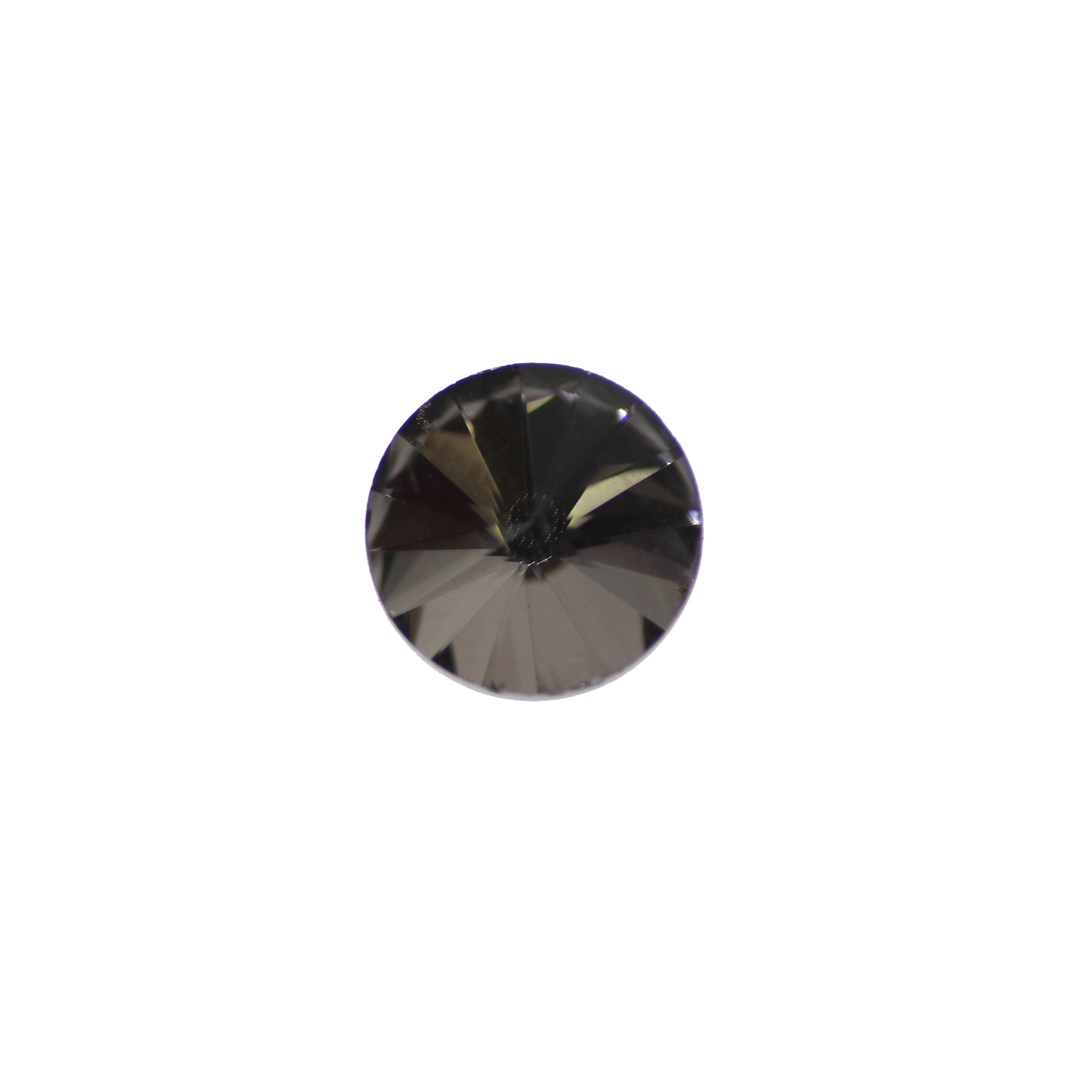 Rivoli, Glass Rhinestone, Round, 14mm, Sold Per pkg of 4, Available in Multiple Colours
