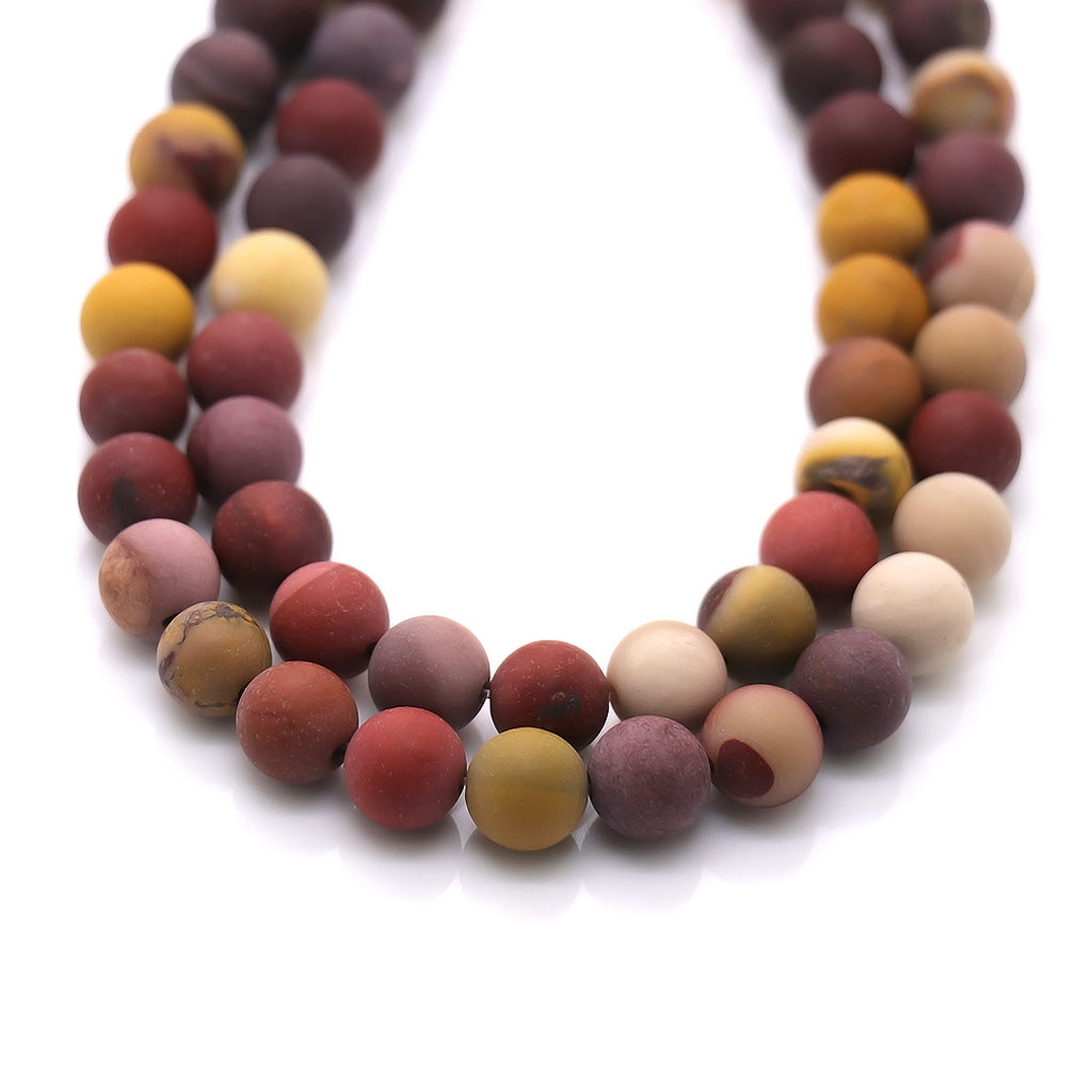 Matte Mookaite, Semi-Precious Stone, Available in Multiple Sizes