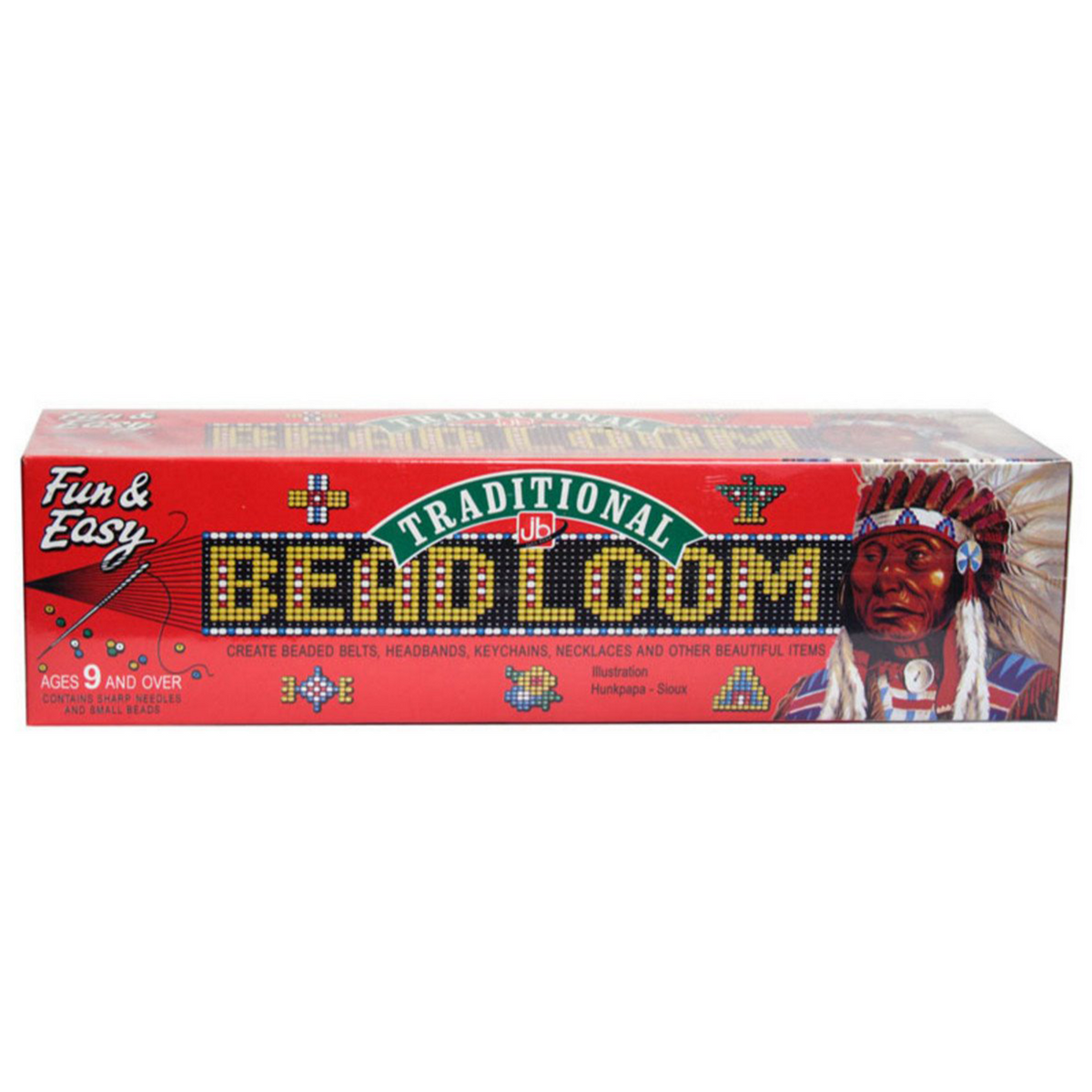 Small Bead Loom Kit, 2.25&quot; x 6&quot;, 1 package
