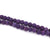 Purple Lava Stone, Semi-Precious Stone, 8mm, 45 pcs per strand