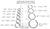 Jump Rings, HyperLynks Bright Aluminum Base Metal, 16g AWG
