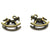 Charms, Rocking Horse, Bronze, Alloy, 21mm x 19mm, Sold Per pkg of 4