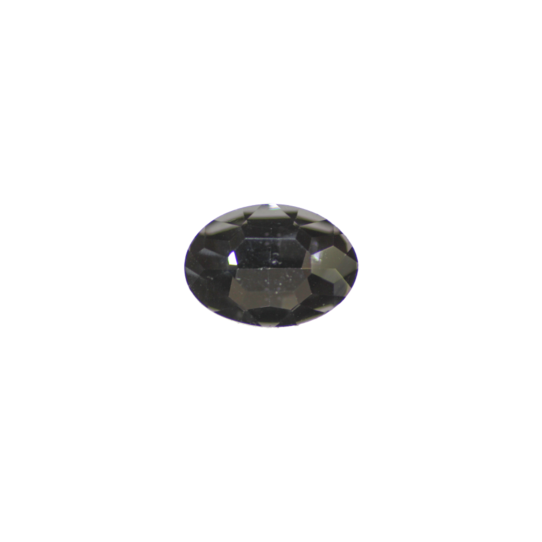 Cabachons, Glass Rhinestone, Oval, 18mm x 13mm, Sold Per pkg of 4, Available in Multiple Colours