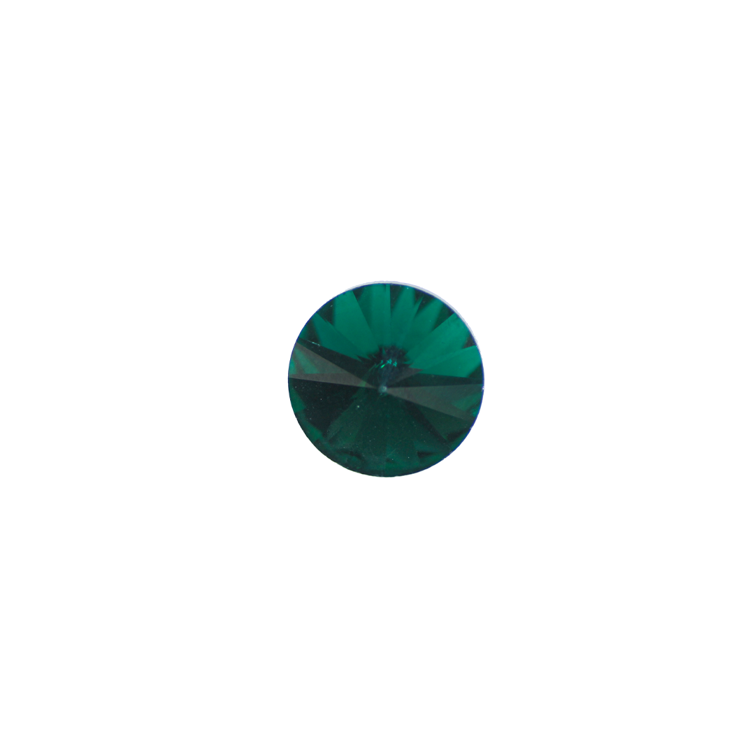 Rivoli, Glass Rhinestone, Round, 18mm, Sold Per pkg of 4, Available in Multiple Colours