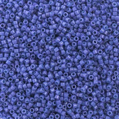 Miyuki Delica 11/0 - Duracoat Opaque Dyed Indigo Blue - DB00-2359V