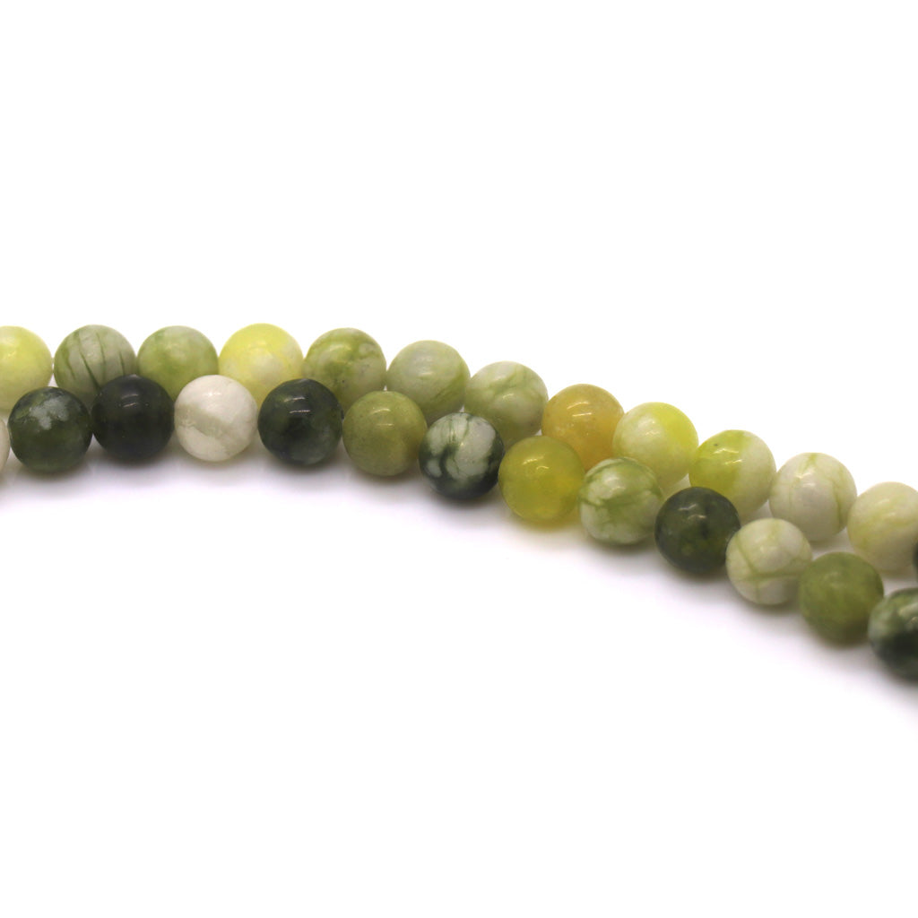 Yellow Green Jade, Semi-Precious Stone, Available in Multiple Sizes