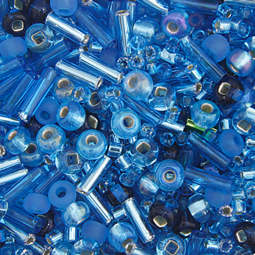 Czech Seed Beads - Czech 10/0 Assorted - Aqua