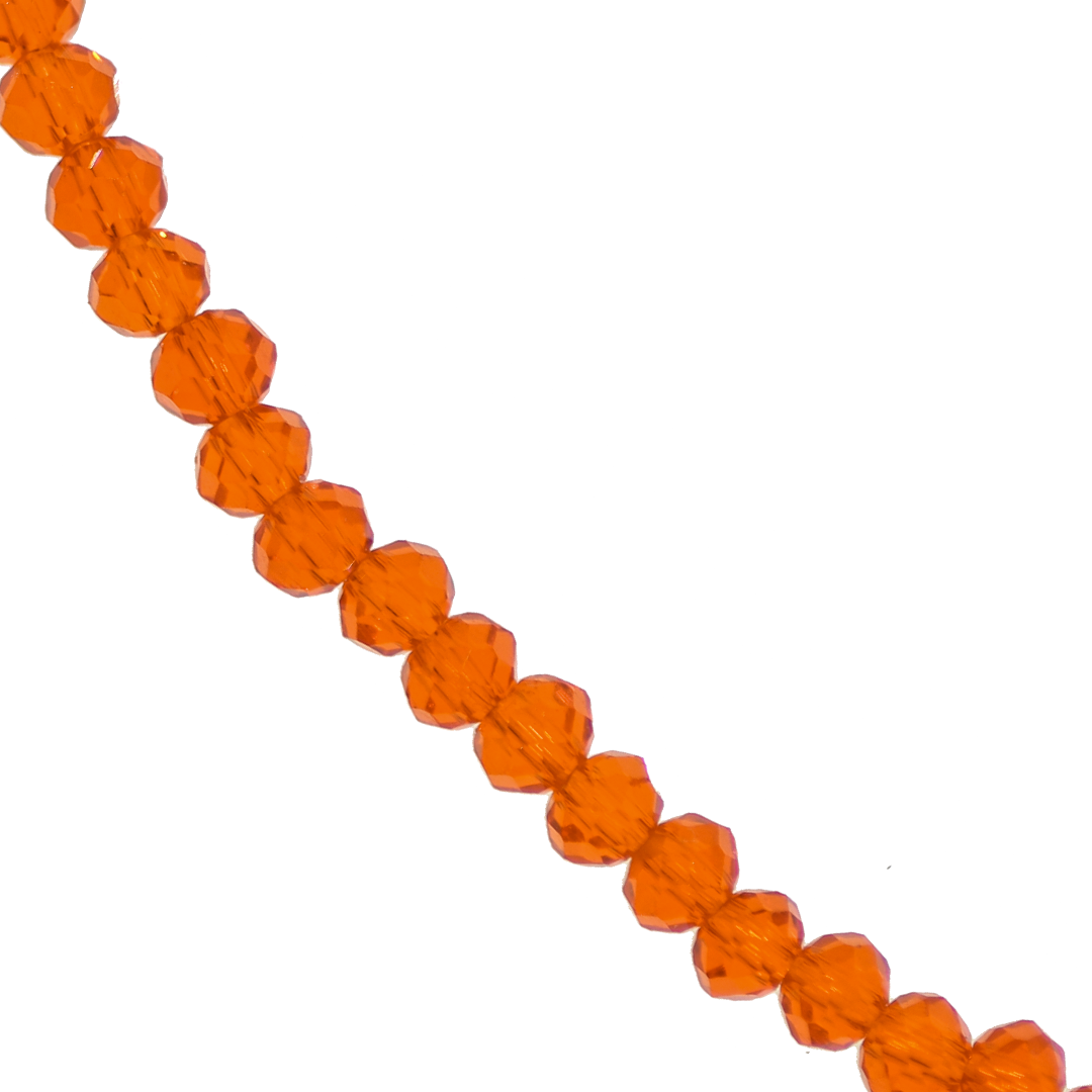 Glass Crystal Beads, Rondelle, 2.5mm, Approx 165+ pcs per strand, Available in Multiple Colours