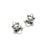 Charms, Flying Piggy with Heart, Silver, Alloy, 16mm X 13mm, Sold Per pkg of 5