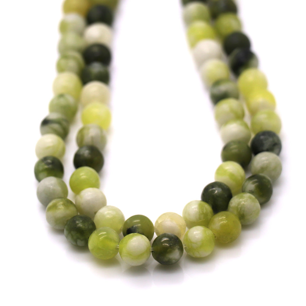 Yellow Green Jade, Semi-Precious Stone, Available in Multiple Sizes