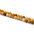 Faceted Dark Yellow Jade, Semi-Precious Stone, 10mm, 38 pcs per strand