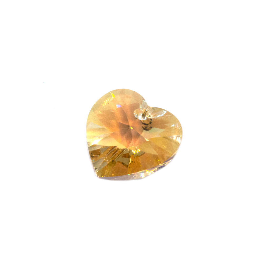 Swarovski Pendants, Heart (6228), 14.4mm x 14mm, 3 pcs per bag, Available in 27 Colours