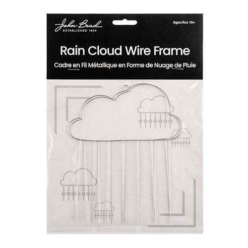 John Bead Wire Frames Rain Cloud 0.8mm apx 5-6in 2pcs - Butterfly Beads ...