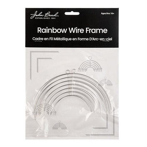 Rainbow Wire Frame 0.8mm 3.3x6.6in 2pcs