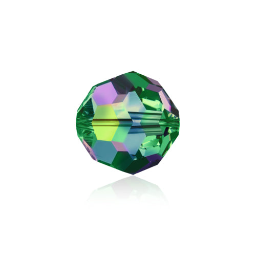 Swarovski Crystal Beads, Round AB (5000), 4mm, 30 pcs per bag, Available in 4 Colours