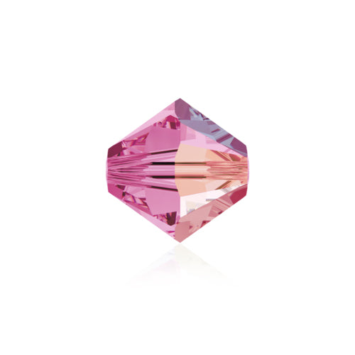 Swarovski Crystal Beads, Xilion Bicone AB (5328), 4mm, 25 pcs per bag, Available in 28 Colours