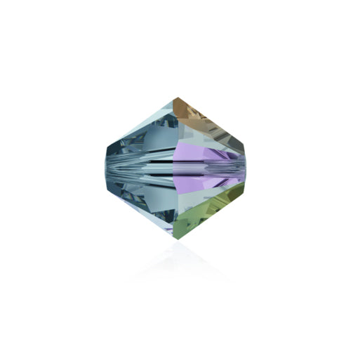 Swarovski Crystal Beads, Xilion Bicone AB (5328), 4mm, 25 pcs per bag, Available in 28 Colours