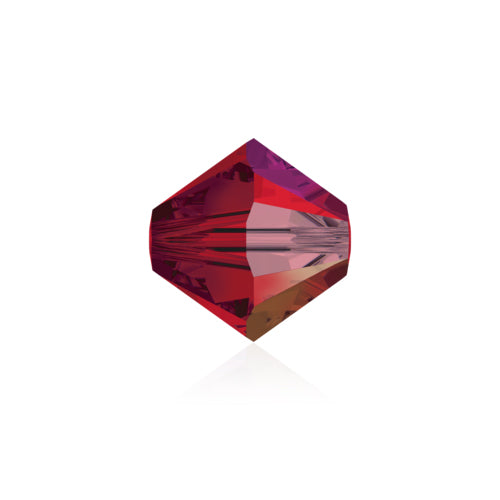 Swarovski Crystal Beads, Xilion Bicone AB (5328), 4mm, 25 pcs per bag, Available in 28 Colours