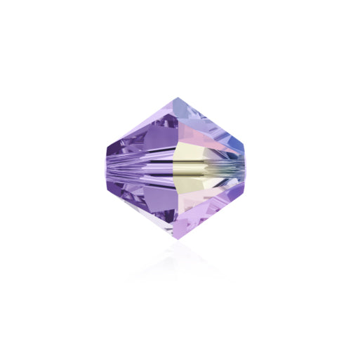 Swarovski Crystal Beads, Xilion Bicone AB (5328), 4mm, 25 pcs per bag, Available in 28 Colours