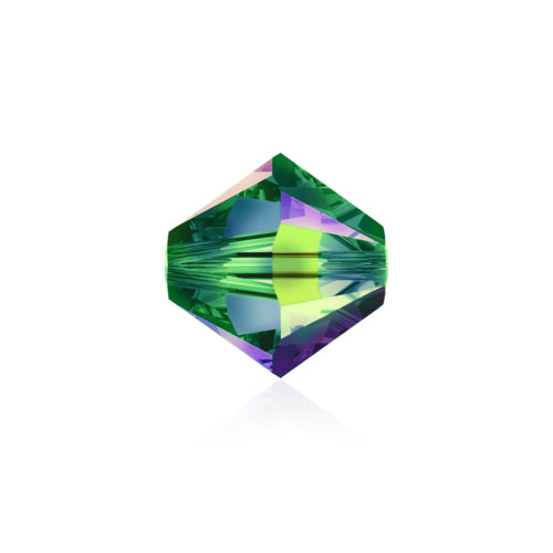 Swarovski Crystal Beads, Xilion Bicone AB (5328), 4mm, 25 pcs per bag, Available in 28 Colours