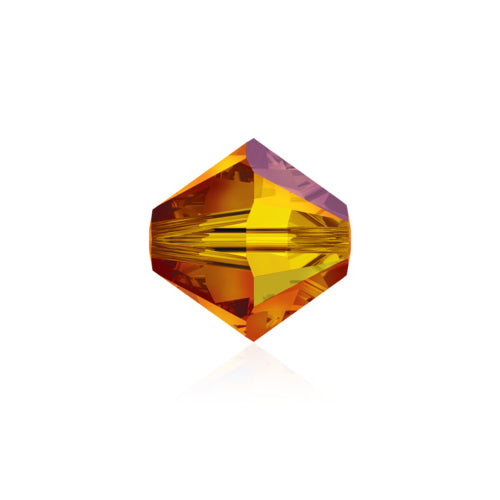 Swarovski Crystal Beads, Xilion Bicone (5328), 6mm, 15 pcs per bag, Available in 53 Colours