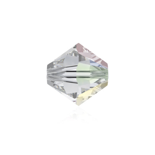 Swarovski Crystal Beads, Xilion Bicone AB (5328), 4mm, 25 pcs per bag, Available in 28 Colours