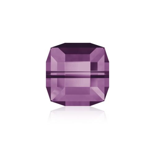 Swarovski Crystal Beads, Cube (5601), 8mm, 10 pcs per bag, Available in 10 Colours