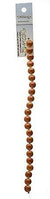 12mm Czech Candy Beads Medium Apricot AB Half  COAT - Butterfly Beads