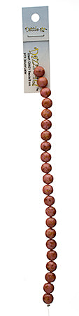 Czech Candy Bead, 8mm, Pink Lazura Luster