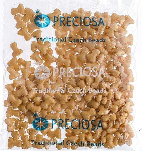 Preciosa Tee Beads - 2/8mm - 11g - Beige - Butterfly Beads