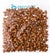 Preciosa Tee Beads - 2/8mm - 11g - Orange Terracotta - Butterfly Beads