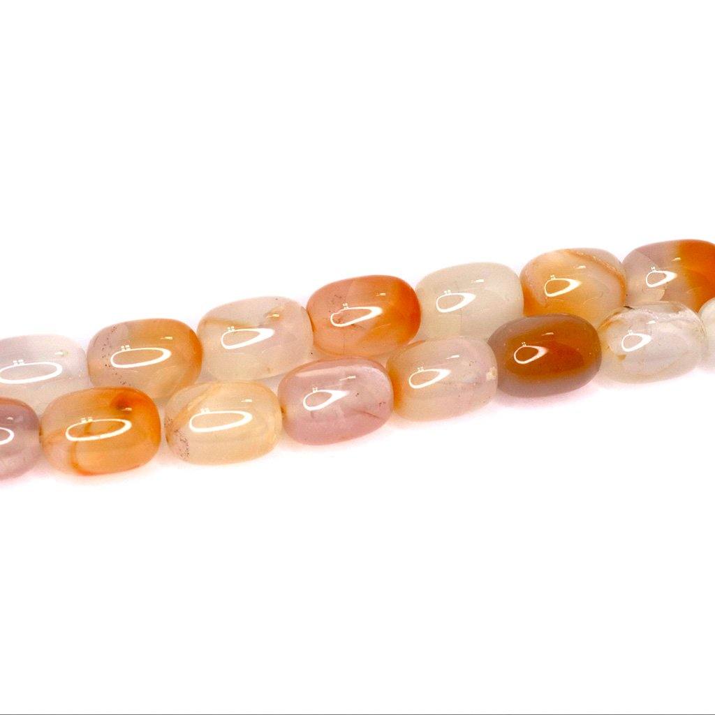 Agate, Semi-Precious Stone, 13mm x 17mm, 20 pcs per strand - Butterfly Beads