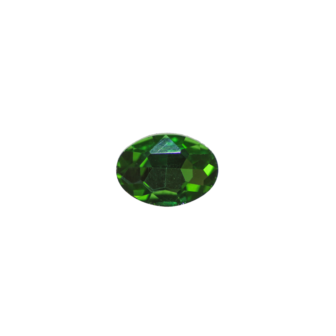 Cabachons, Glass Rhinestone, Oval, 18mm x 13mm, Sold Per pkg of 4, Available in Multiple Colours