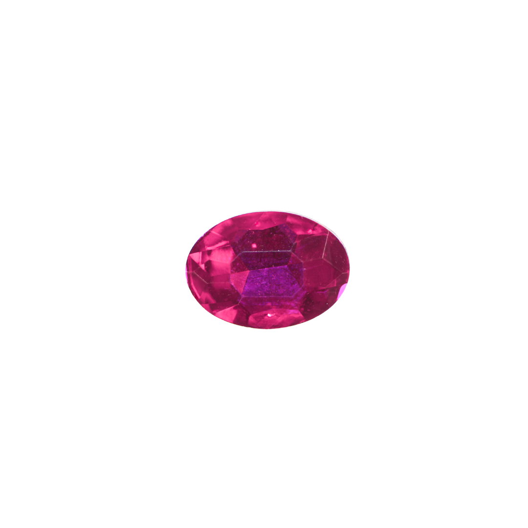 Cabachons, Glass Rhinestone, Oval, 25mm x 18mm, Sold Per pkg of 2, Available in Multiple Colours